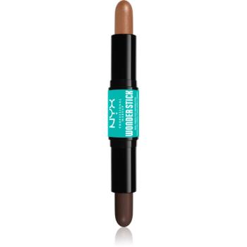 NYX Professional Makeup Wonder Stick Dual Face Lift baton pentru dublu contur culoare 07 Deep 2x4 g