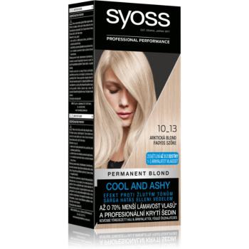 Syoss Color Culoare permanenta pentru par culoare 10-13 Arctic Blond 2x50 ml