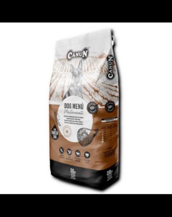 CANUN Dog Menu 20 kg pentru caini, cu vita