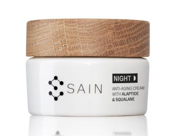 SAIN® Cremă de noapte pentru întinerirea pielii, îmbogățită cu alaptidă și squalan (Anti-Aging Cream) 50 ml