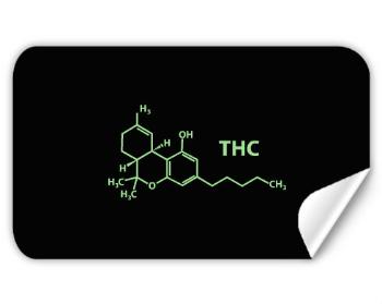 Samolepky obdelník THC