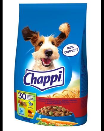 CHAPPI Hrana uscata caini, cu carne de vita si pasare 0.5 kg