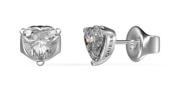Guess Cercei din oțel cu zirconiu cubic transparent Frontiers JUBE02172JWRHT/U