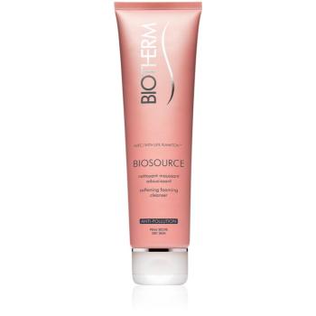 Biotherm Biosource crema de curatare sub forma de spuma pentru tenul uscat 150 ml