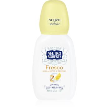 Neutro Roberts Bergamotto e Zenzero Deo cu atomizor cu o eficienta de 48 h 75 ml