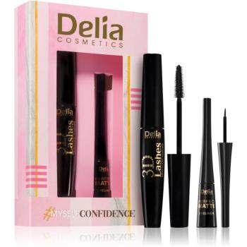 Delia Cosmetics New Look 3D Lashes set cadou pentru ochi