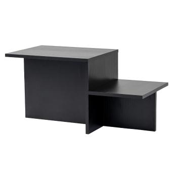 Masă de cafea Harmony Wood Black, negru