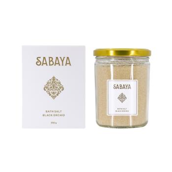 Sare de baie Sabaya Black Orchid, 350 g