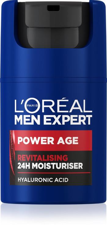 Férfi arckrém L'ORÉAL PARIS Men Expert Power Age Revitalizáló 24h hidratáló krém, 50 ml