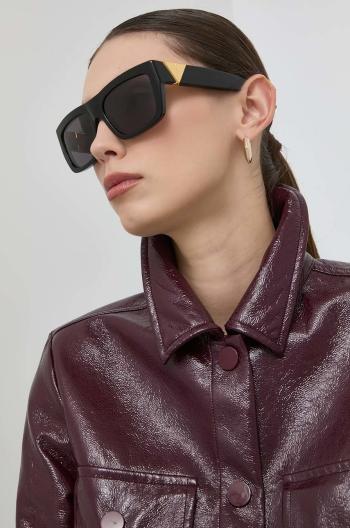 Sluneční brýle Bottega Veneta BV1178S dámské, černá barva