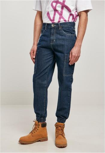 Southpole Denim With Cargo Pockets indigo raw - 30