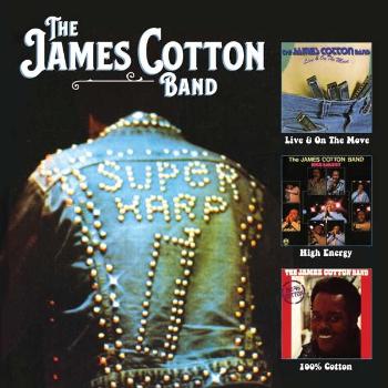 James Cotton, Live And On The Move / High Energy / 100% Cotton (Box Set), CD