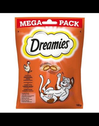 DREAMIES recompense cu pui pentru pisici 180 g