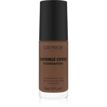 Catrice Invisible Cover Foundation makeup lichid cu efect matifiant culoare 075W 30 ml