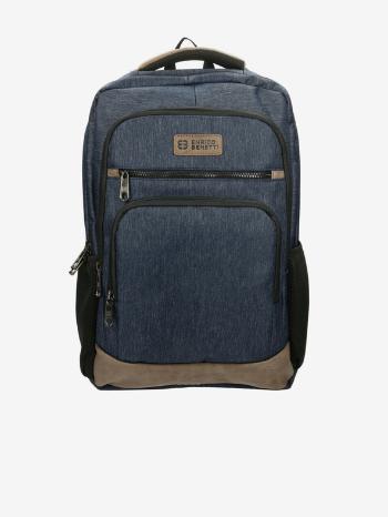 Enrico Benetti München Notebook 21 l Blue Hátizsák Kék