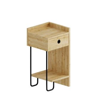 Măsuță de noptieră Sirius Right Oak, naturală