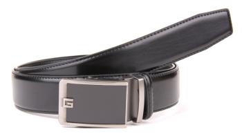 Čierny oblekový opasok - automat