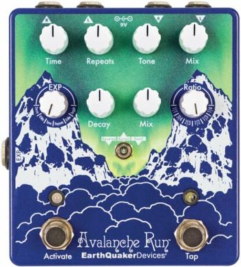 EarthQuaker Devices Avalanche Run V2 Aurora Borealis Kytarový efekt