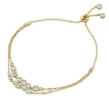 Michael Kors Brățară din argint placată cu aur cu zirconiu cubic Premium MKC1770710