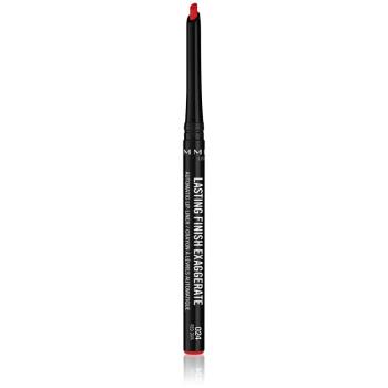 Rimmel Lasting Finish Exaggerate creion de buze automat culoare 045 Epic Burgundy 0,25 g