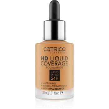 Catrice HD Liquid Coverage make up culoare 066 Warm Toffee 30 ml