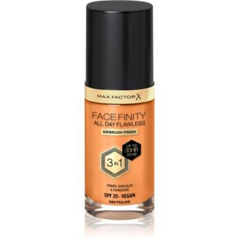 Max Factor Facefinity All Day Flawless machiaj persistent SPF 20 culoare 88 Praline 30 ml