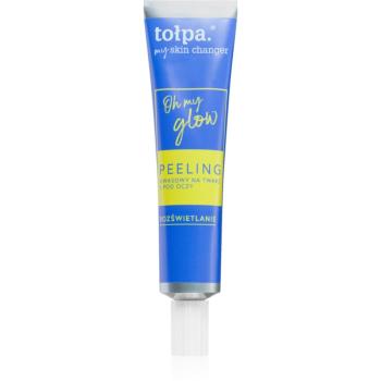 Tołpa My Skin Changer Oh My Glow exfoliant iluminator pentru fata si zona ochilor 40 ml