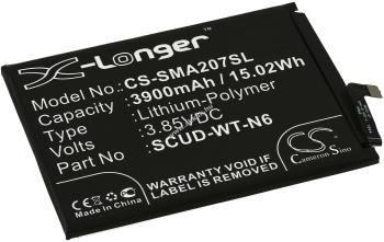 Helyettesítő mobil, és okostelefon akku Samsung Galaxy A20s 2019, Galaxy A20s 2019 Dual SIM 3900mAh Li-Polymer