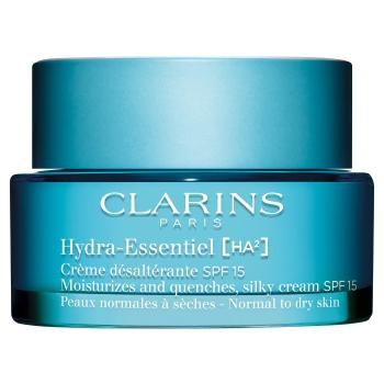 Clarins Cremă de zi hidratantă pentru piele normală până la uscată SPF 15 Hydra Essentiel (Moisturizes and Quenches Silky Cream) 50 ml