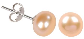 JwL Luxury Pearls Cercei din perle reale somon JL0027