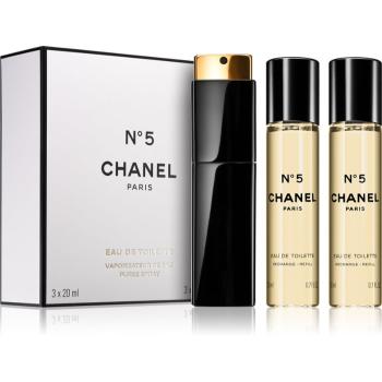 Chanel N°5 Eau de Toilette pentru femei 3 x 20 ml