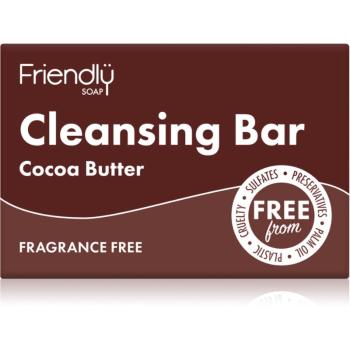 Friendly Soap Cocoa Butter săpun natural cu unt de cacao pentru față și corp 95 g