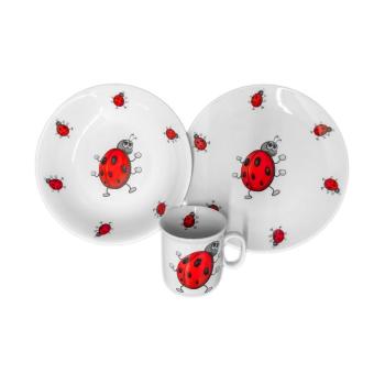 Thun 3 piese set de mese pentru copii Ladybug