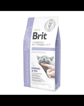 BRIT Veterinary Diets Cat Gastrointestinal Dieta veterinara pentru pisici adulte cu probleme gastrointestinale 5 kg