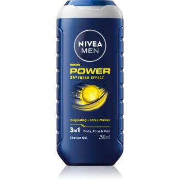 NIVEA MEN Power sprchový gél 250 ml