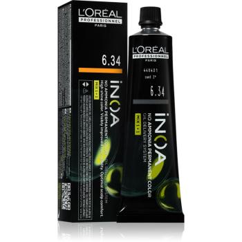 L’Oréal Professionnel Inoa Culoare permanenta pentru par fără amoniac culoare 6.34 60 ml