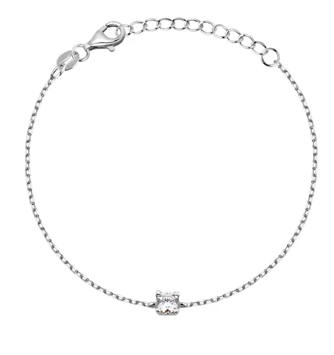 La Petite Story Brățară din argint pentru femei cu zircon cubic Silver LPS05AWV39