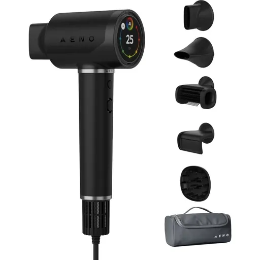 Uscator de par AENO HD5, 1500W, Negru - 0.63kg