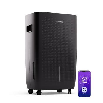 Klarstein DryFy Pro Connect 60 Smart, Dezumidificator, WiFi, Compresie, 60l/24h, 45-65 m²