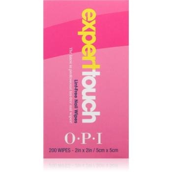 OPI Expert Touch servetele pentru curatare pentru unghii și cuticule 200 buc