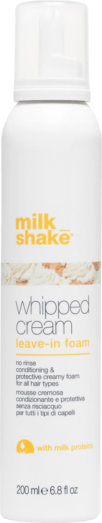 Milk Shake Spumă hidratantă fără clătire pentru păr Whipped Cream (Leave-in Foam) 200 ml