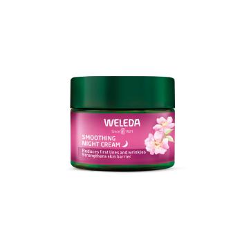 Weleda Cremă de noapte de iluminare Trandafir sălbatic și ceai alb (Smoothing Night Cream) 40 ml