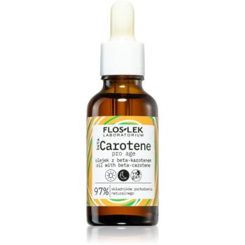 FlosLek Laboratorium Beta Carotene Ulei ser hranitor pentru fermitatea pielii 30 ml