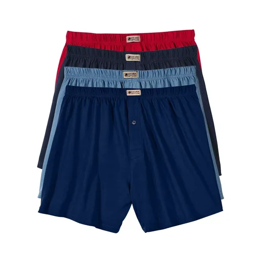 Set de 4 pantaloni scurți uni