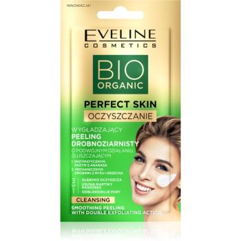 Eveline Cosmetics Perfect Skin Double Exfoliation exfoliant pentru netezire 2 in 1 8 ml