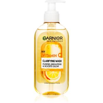 Garnier Skin Naturals Vitamin C gel de curățare, cu efect de iluminare faciale 200 ml