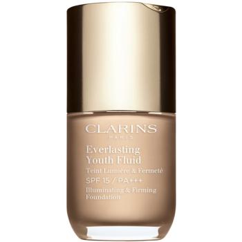 Clarins Everlasting Youth Fluid make-up pentru luminozitate SPF 15 culoare 105 Nude 30 ml