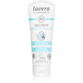 Lavera Basis Sensitiv crema de maini cu aloe vera 75 ml