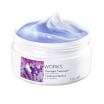 Avon Cremă calmantă pentru picioare cu levănțică Foot Works (Overnight Treatment) 150 ml