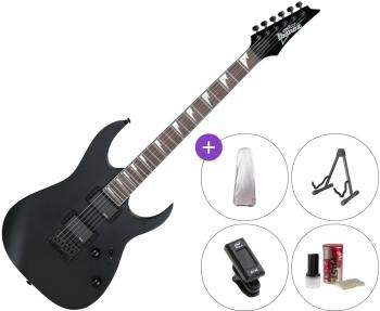 Ibanez GRG121DX Black Flat SET Black Flat Elektrická gitara